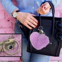 Grandma Plush Heart Key Chain - Grandma Gifts - Buy Holiday Shop Closeouts