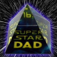 Super Star Dad Pyramid - Dad Gifts - Buy Holiday Shop Closeouts